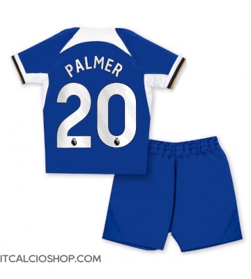 Chelsea Cole Palmer #20 Prima Maglia Bambino 2023-24 Manica Corta (+ Pantaloni corti)